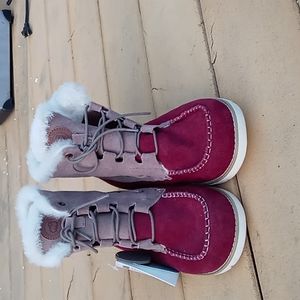 Lam, Size 9 Mens, Burgandy,
